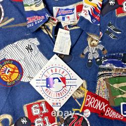 NWT Reyn Spooner MLB NY Yankees Stadium Bronx Bombers World Series Shirt XXL