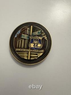 NYPD 44th Precinct YANKEES Stadium NEW YORK CITY Police Challenge COIN Bronx