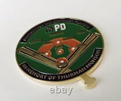 NYPD New York Police MLB Baseball NY Yankee Stadium Challenge Coin Ruth Judge