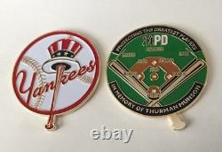 NYPD New York Police MLB Baseball NY Yankee Stadium Challenge Coin Ruth Judge