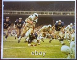NY Giants vs Eagles 10-11-70 Yankee Stadium Daily News Dark Room Print from Neg