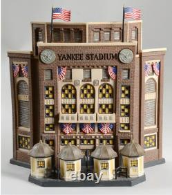 NY YANKEES DEPT. 56 Yankee Baseball Stadium Christmas In The City Series 5658923