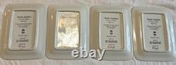 NY Yankee Stadium A Panoramic Four Plate Collection Danbury Mint A2079