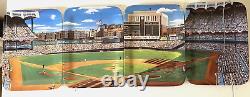 NY Yankee Stadium A Panoramic Four Plate Collection Danbury Mint VTG Numbered