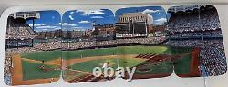 NY Yankee Stadium A Panoramic Four Plate Collection Danbury Mint VTG Numbered