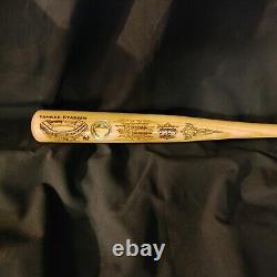 NY Yankee Stadium Bat Ltd. ED. 75th Anniversary with Bronze Coin