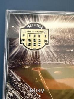 NY Yankee Stadium Final Season Limited Edition Card / Coin RARE MLB Gold plate
