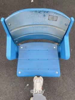 NY Yankees 1970's Game Used Stadium Seat #4 Blue American Seating PAT 3111344