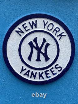 NY Yankees 1970's Game Used Stadium Seat #4 Blue American Seating PAT 3111344