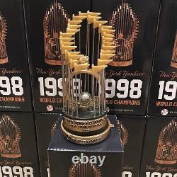 NY Yankees 1996 & 1998 World Series Championship Replica Trophy Statue SGA Champ