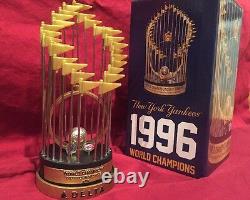 NY Yankees 1996 World Series Championship Replica Trophy Statue SGA 8/12/2016