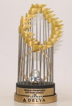 NY Yankees 1996 World Series Championship Replica Trophy Statue SGA 8/12/2016