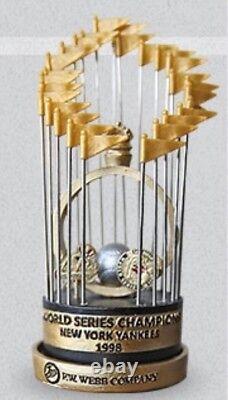 NY Yankees 1998 World Series Championship Replica Trophy Statue SGA 8/17/2018