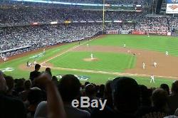 NY Yankees ALCS Home Game 2 Date TBD 2 or 4 Tickets Sec 215 row 17