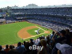 NY Yankees ALDS Game 1 Yankee Stadium Fri 10/4 2 or 4 Tickets 4 Sec 426 Row 9