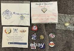 NY Yankees Collectible Pins Lot Of 12 Stadium Giveaways from 1990's