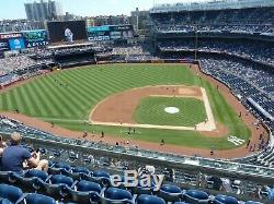 NY Yankees MN Twins ALDS Game 1 Yankee Stadium Fri 10/4 2 Tickets Sec 423 Row 8