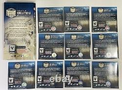 NY Yankees Medallion Collection Mini Baseball DVD Set Pin Stadium Topps HUGE LOT