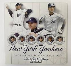 NY Yankees Medallion Collection Mini Baseball DVD Set Pin Stadium Topps HUGE LOT