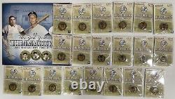 NY Yankees Medallion Collection Mini Baseball DVD Set Pin Stadium Topps HUGE LOT