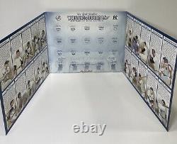 NY Yankees Medallion Collection Mini Baseball DVD Set Pin Stadium Topps HUGE LOT