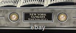 NY Yankees Stadium WS MVPs Signed 20x24 Framed Photo Rivera Ford Auto Fanatics