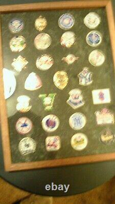 NY Yankees World Series Pin Set-27 Pins Framed-SGA by Chase