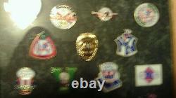 NY Yankees World Series Pin Set-27 Pins Framed-SGA by Chase