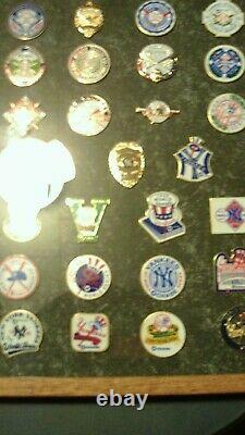 NY Yankees World Series Pin Set-27 Pins Framed-SGA by Chase