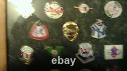 NY Yankees World Series Pin Set-27 Pins Framed-SGA by Chase