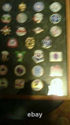 NY Yankees World Series Pin Set-27 Pins Framed-SGA by Chase