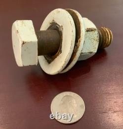 NY Yankees Yankee Stadium Original Structural Steel Bolt Hardware Washers & Nut