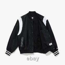 New Era 2025 MLB New York Yankees Shoulder Point Stadium Jacket, Black