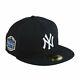 New Era 59fifty New York Yankees Stadium Patch Navy Icy Light Blue Uv Hat 7 5/8