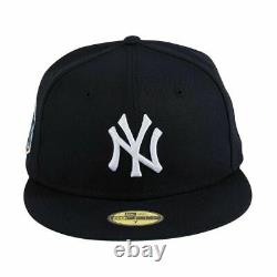 New Era 59Fifty New York Yankees Stadium Patch Navy Icy Light Blue UV Hat 7 5/8