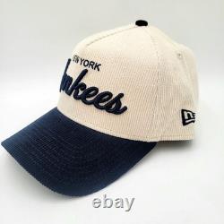New Era KNICKS IN 5 New York Yankees Corduroy Jalen Brunson 940 Cust Stadium Hat