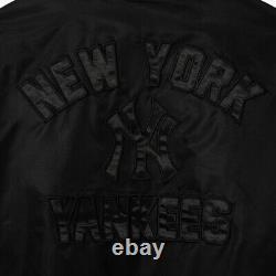 New Era MLB New York Yankees Logo Stadium Jacket, Black