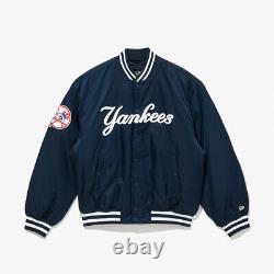New Era MLB New York Yankees Logo Stadium Jacket, Dress Blues