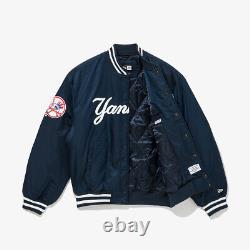 New Era MLB New York Yankees Logo Stadium Jacket, Dress Blues