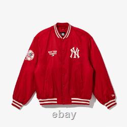 New Era MLB New York Yankees Logo Stadium Jacket, Red