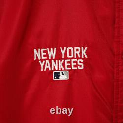 New Era MLB New York Yankees Logo Stadium Jacket, Red