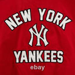 New Era MLB New York Yankees Logo Stadium Jacket, Red