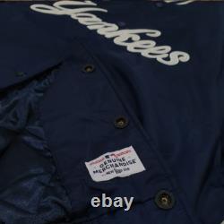 New Era MLB New York Yankees Stadium Mens Nylon Bomber Varsity Jacket Asian Size