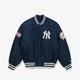 New Era X Mlb New York Yankees Authentic Stadium Jacket Navy No Tariffs In Us