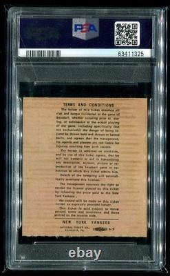 New Yankee Stadium Renovation Opening Day 1976 PSA Ticket New York Yankees