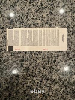 New Yankee Stadium Ticket (first Event In Stadium) April 2 2009 (public Workout)