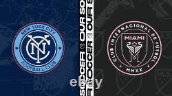 New York City FC vs Miami FC 2 Tickets Yankee Stadium Messi