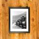 New York Giants 1958 Sideline Snow Image At Yankee Stadium Framed Wall Decor