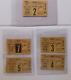 New York Giants Football Ticket Stub Lot Of 5 Yankee Stadium 1967