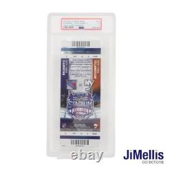 New York Rangers v Islanders 2014 NHL Stadium Series Ticket PSA 5 Yankee Stadium